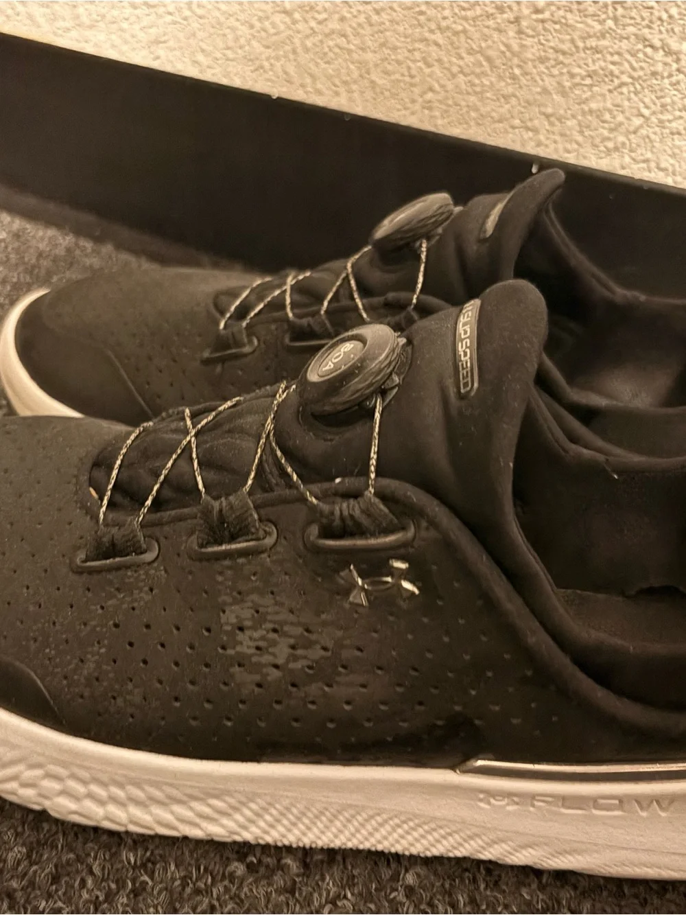Under Armour UA Slip Speed – Size 11.5 (Black)